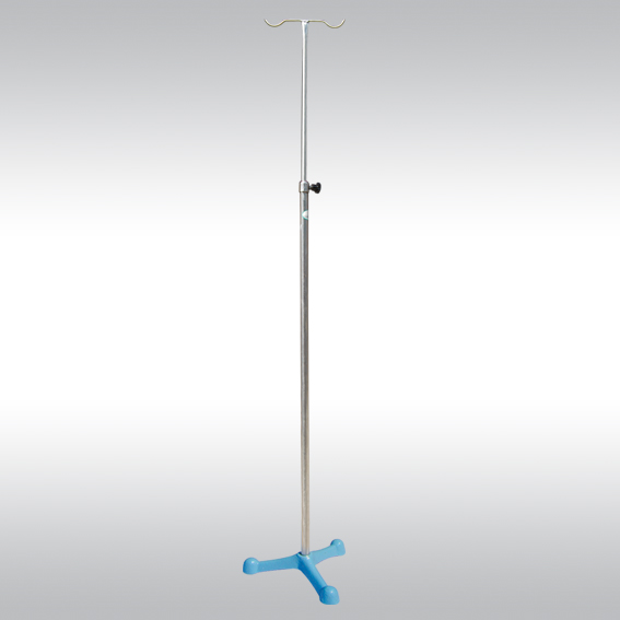 三脚铸铁输液架